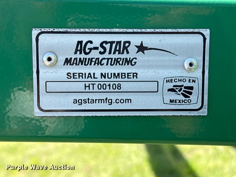 image for item FB6710 Ag-Star Manufacturing header trailer