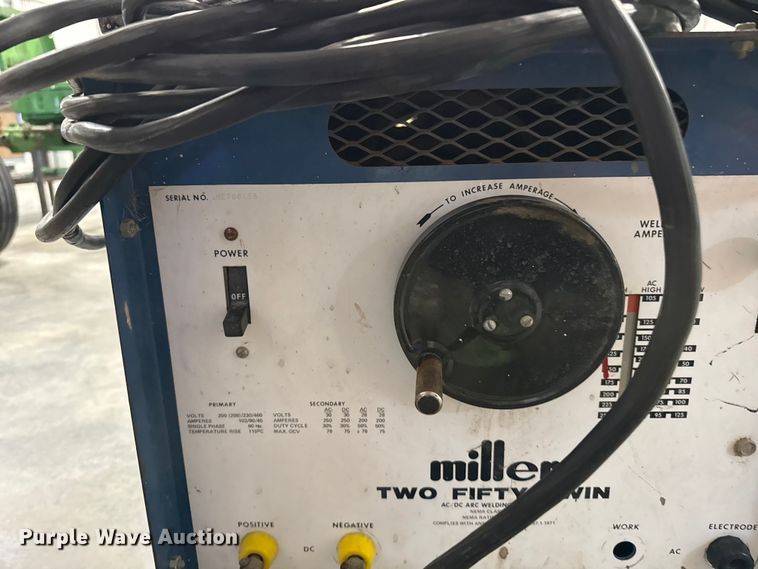 image for item FB6715 Miller Two Fifty Twin welder