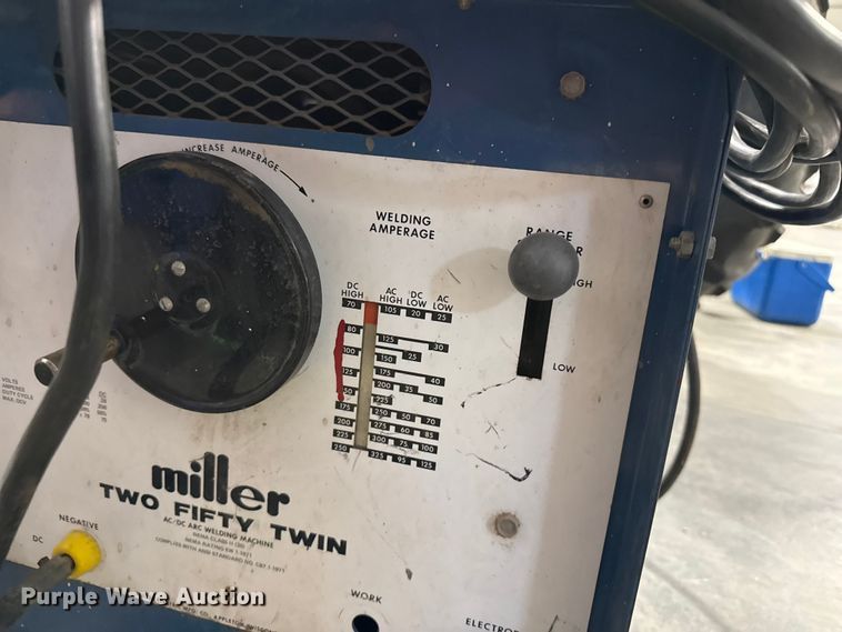 image for item FB6715 Miller Two Fifty Twin welder