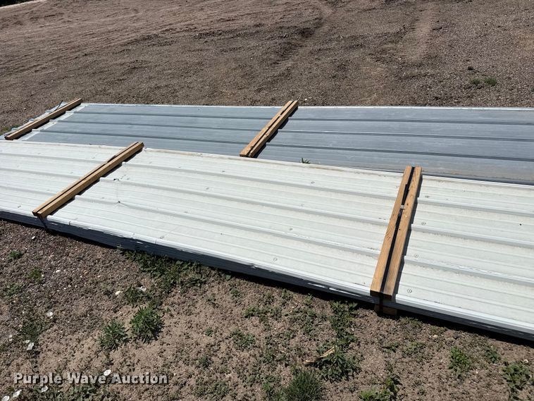 image for item FB6720 (44) sheets of metal siding/roofing