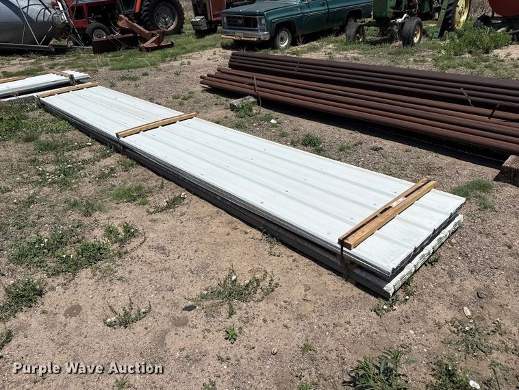 image for item FB6721 (100) sheets of metal siding/roofing