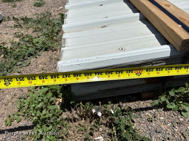 image for item FB6721 (100) sheets of metal siding/roofing