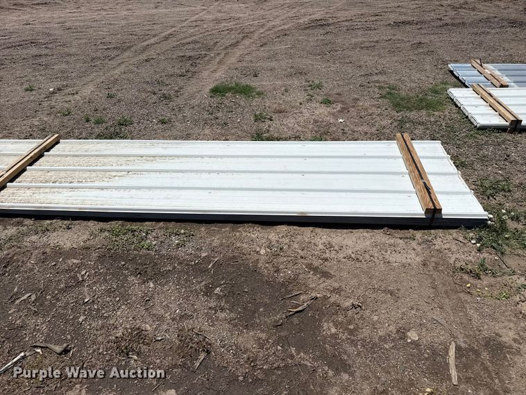 image for item FB6722 (43) sheets of metal siding/roofing