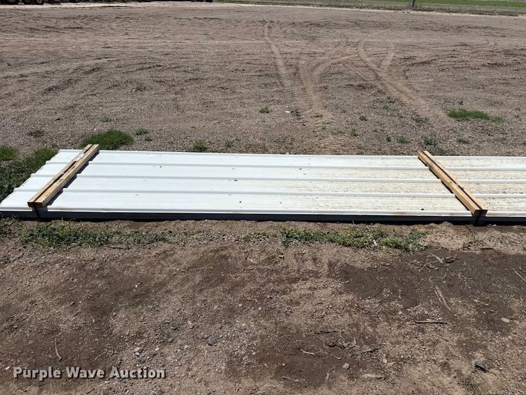image for item FB6722 (43) sheets of metal siding/roofing