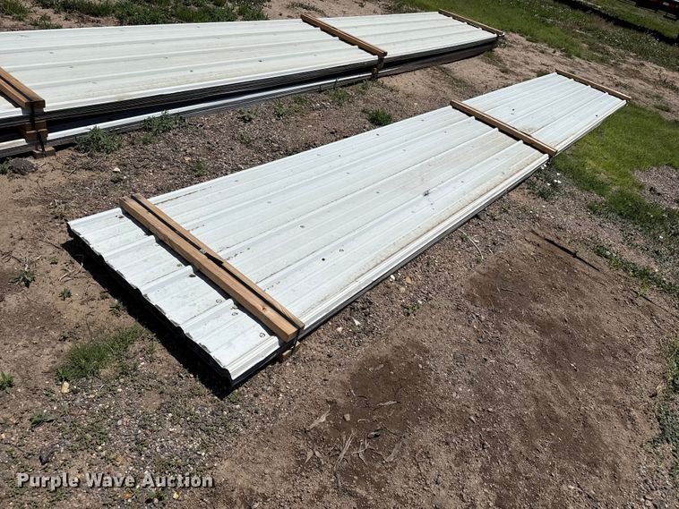 image for item FB6723 (50) sheets corrugated sheet metal