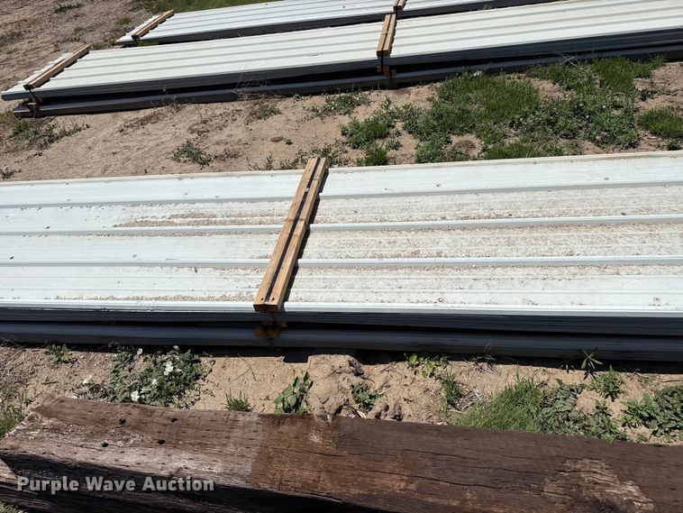 image for item FB6725 (100) sheets of metal siding/roofing