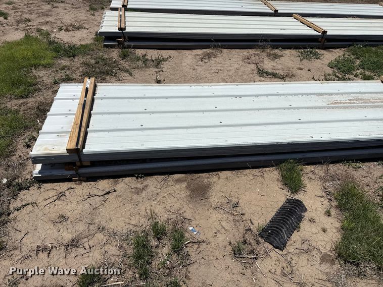 image for item FB6725 (100) sheets of metal siding/roofing