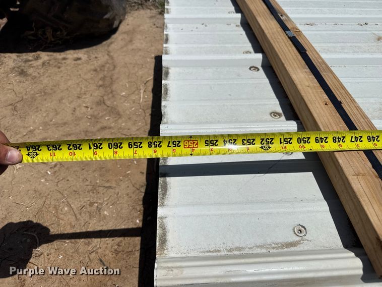image for item FB6725 (100) sheets of metal siding/roofing