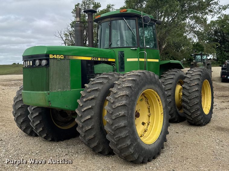 image for item FB7412 1983 John Deere 8450 4WD tractor
