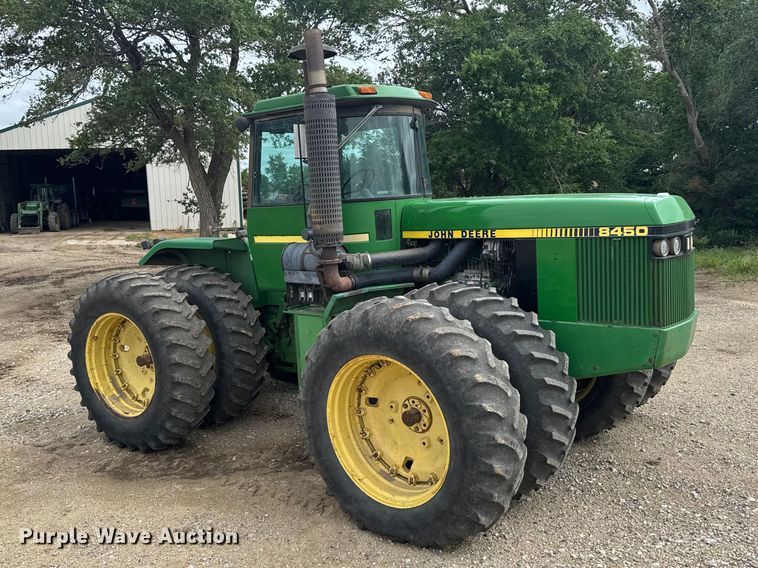 image for item FB7412 1983 John Deere 8450 4WD tractor