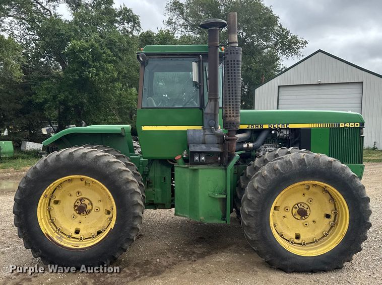 image for item FB7412 1983 John Deere 8450 4WD tractor