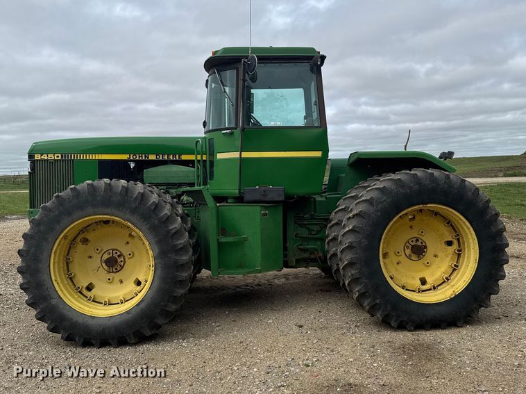 image for item FB7412 1983 John Deere 8450 4WD tractor