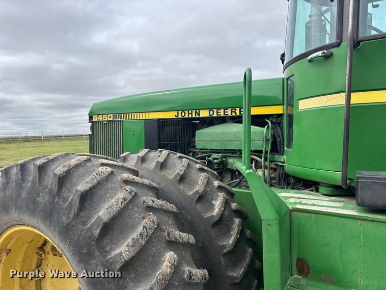 image for item FB7412 1983 John Deere 8450 4WD tractor
