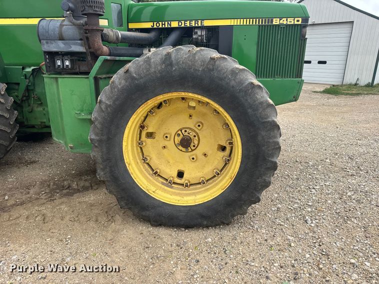 image for item FB7412 1983 John Deere 8450 4WD tractor