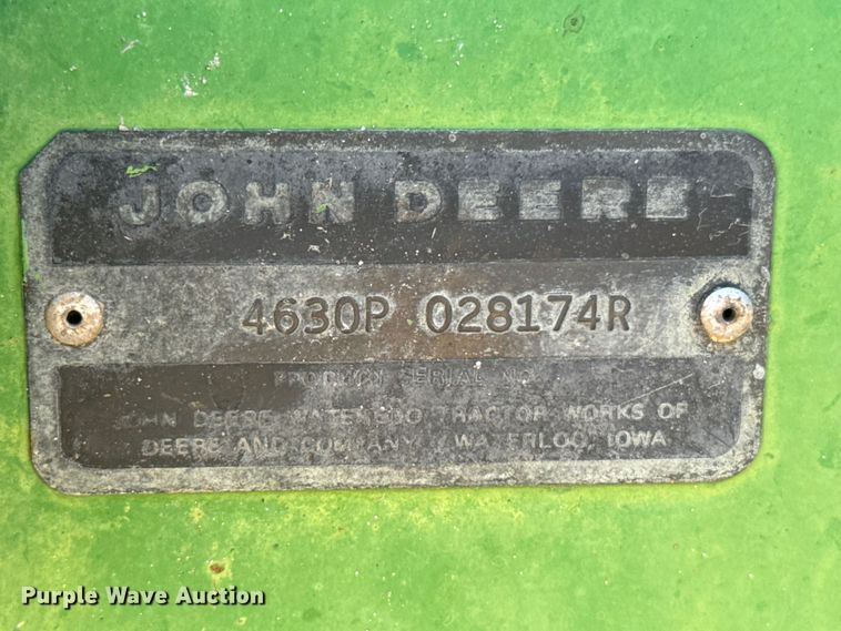 image for item FB7454 John Deere 4630 tractor