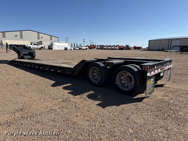 image for item FC2296 2020 Witzco NGB-35 Challenger lowboy equipment trailer
