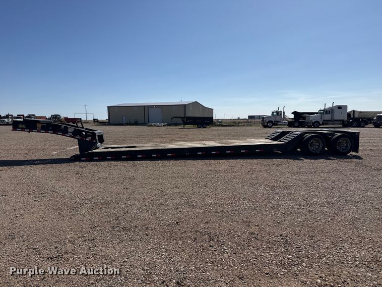 image for item FC2296 2020 Witzco NGB-35 Challenger lowboy equipment trailer