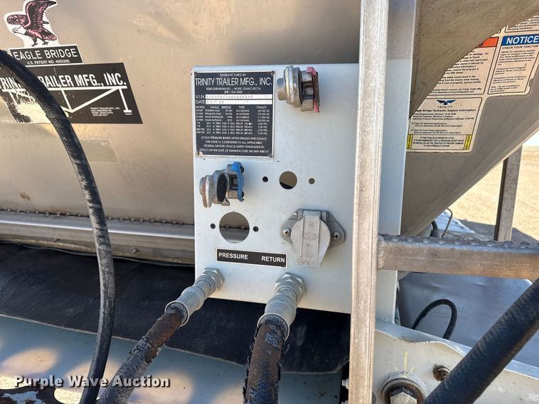 image for item FC2298 2016 Trinity Trailer Mfg Eagle Bridge live bottom trailer