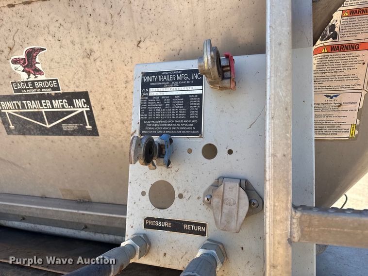 image for item FC2302 2016 Trinity Trailer Mfg Eagle Bridge 