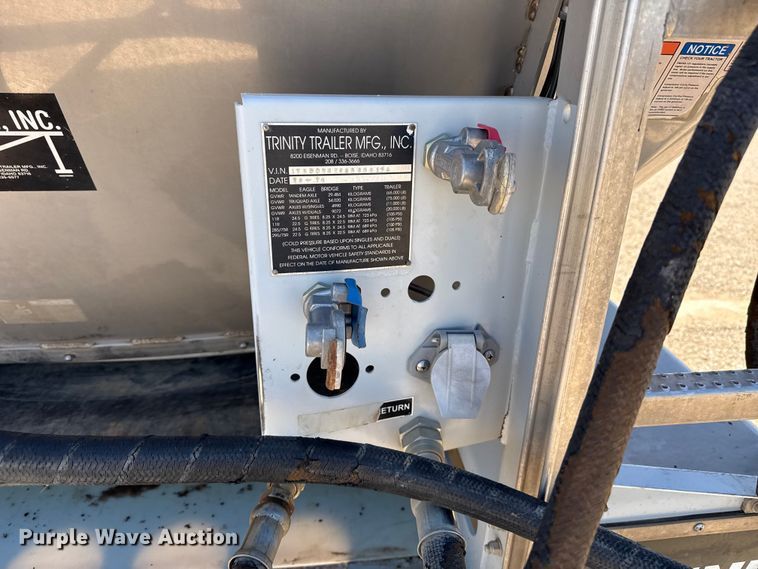 image for item FC2304 2016 Trinity Trailer Mfg live bottom trailer