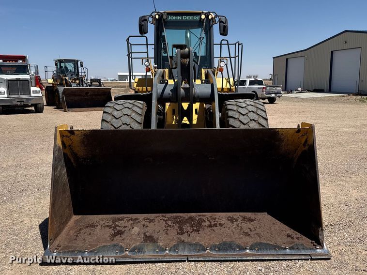 image for item FC2314 2015 John Deere 724K high lift wheel loader
