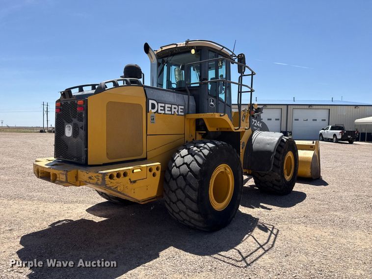 image for item FC2314 2015 John Deere 724K high lift wheel loader