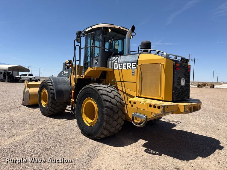 image for item FC2314 2015 John Deere 724K high lift wheel loader