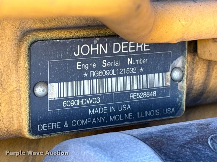 image for item FC2314 2015 John Deere 724K high lift wheel loader