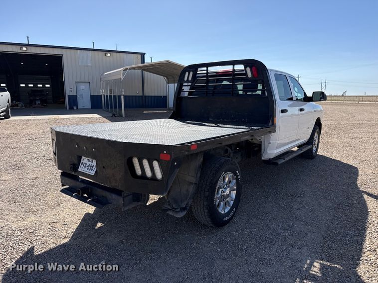 image for item FC2325 2019 RAM 2500 Ext. Cab flatbed pickup truck