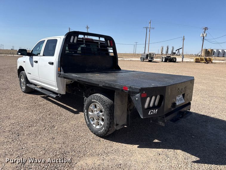 image for item FC2325 2019 RAM 2500 Ext. Cab flatbed pickup truck