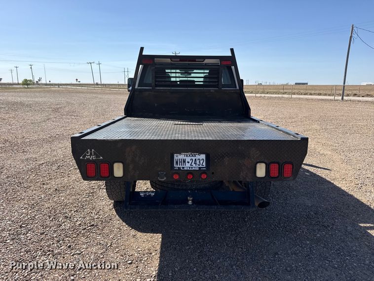 image for item FC2327 2021 Chevrolet 2500HD Ext. Cab flatbed pickup truck