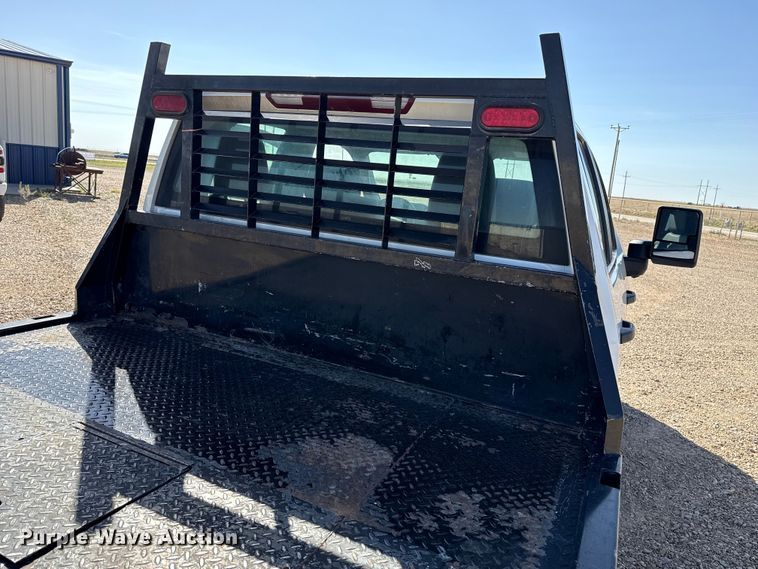 image for item FC2327 2021 Chevrolet 2500HD Ext. Cab flatbed pickup truck