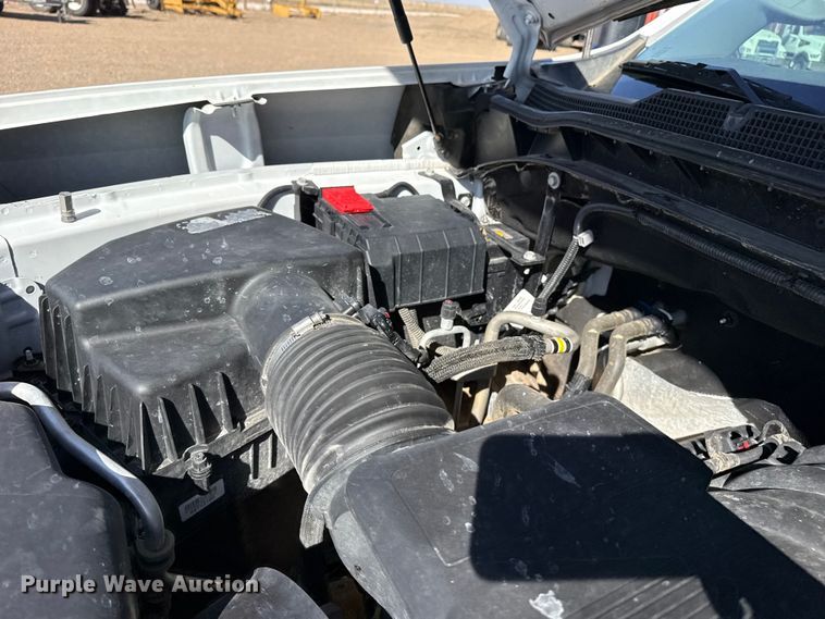 image for item FC2327 2021 Chevrolet 2500HD Ext. Cab flatbed pickup truck