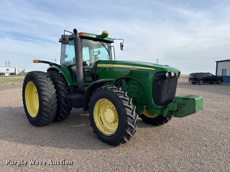 image for item FC2328 2004 John Deere 8120 MFWD tractor