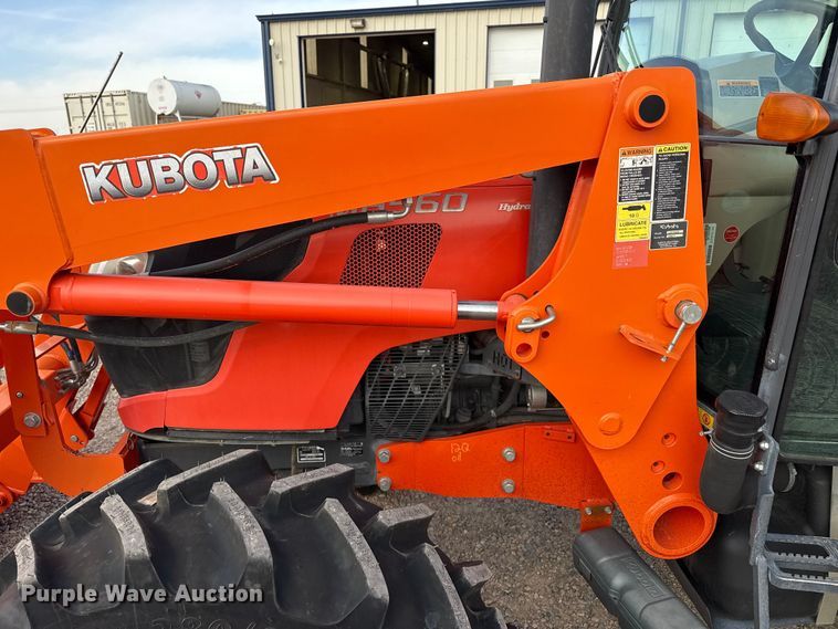 image for item FC2329 2012 Kubota M8560 MFWD tractor