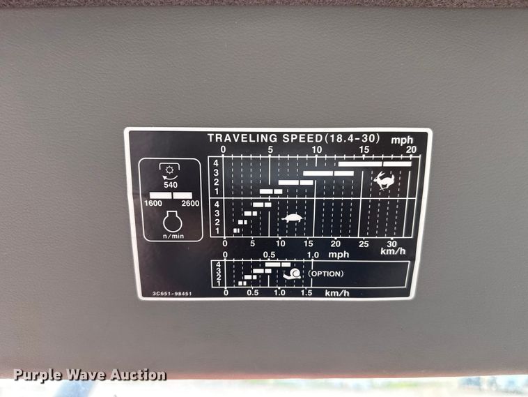 image for item FC2329 2012 Kubota M8560 MFWD tractor