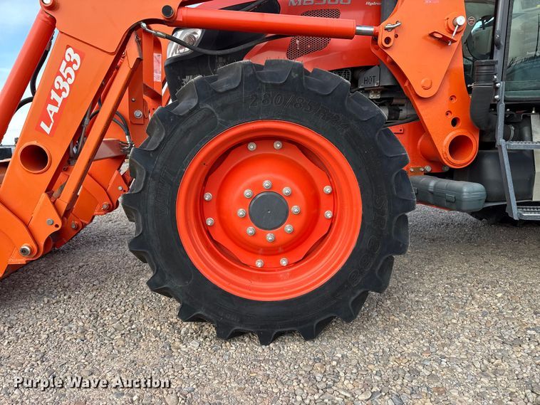 image for item FC2329 2012 Kubota M8560 MFWD tractor