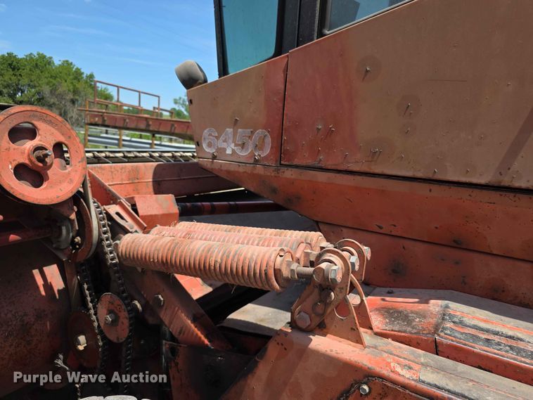 image for item FH6123 Hesston 6450 swather / windrower