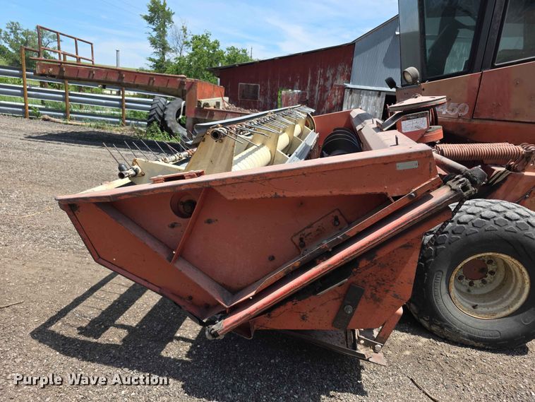 image for item FH6123 Hesston 6450 swather / windrower