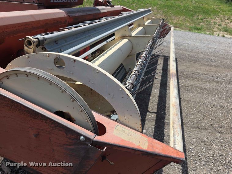 image for item FH6123 Hesston 6450 swather / windrower