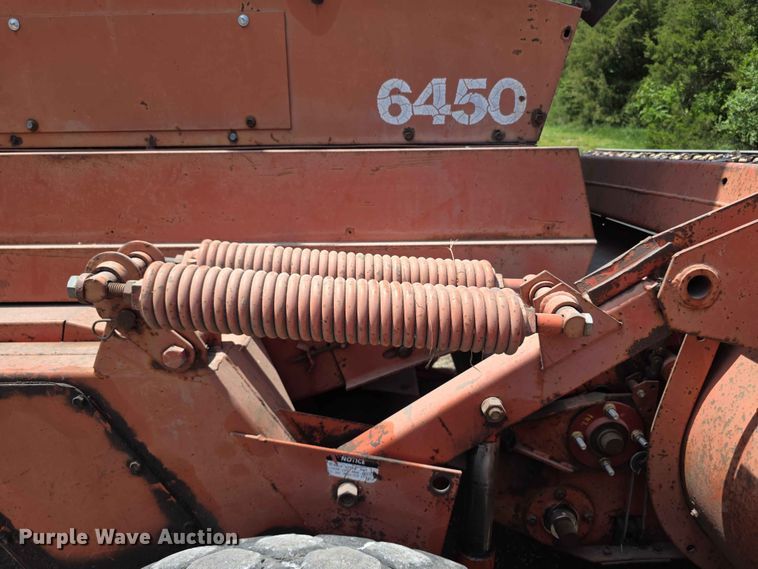 image for item FH6123 Hesston 6450 swather / windrower