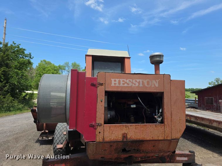 image for item FH6123 Hesston 6450 swather / windrower