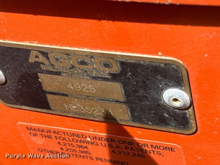 image for item NA9325 2006 Hesston 4790 large square baler