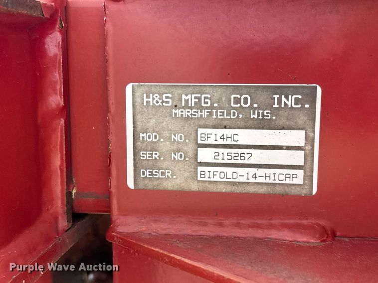 image for item NA9335 H&S BF14HC hay rake
