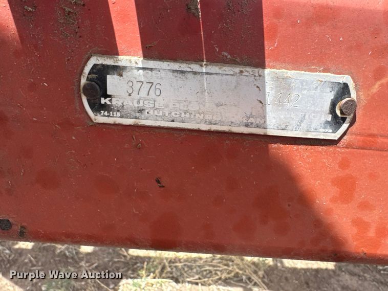 image for item NA9336 Krause 3776 sweep plow