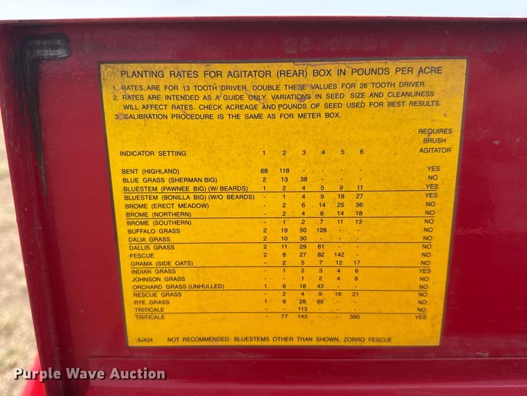 image for item NA9337 Brillion Sure-Stand SSB12 seeder
