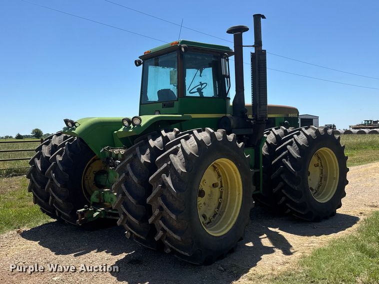 image for item NA9377 1984 John Deere 8650 4WD tractor
