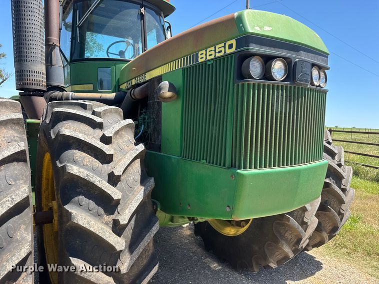 image for item NA9377 1984 John Deere 8650 4WD tractor
