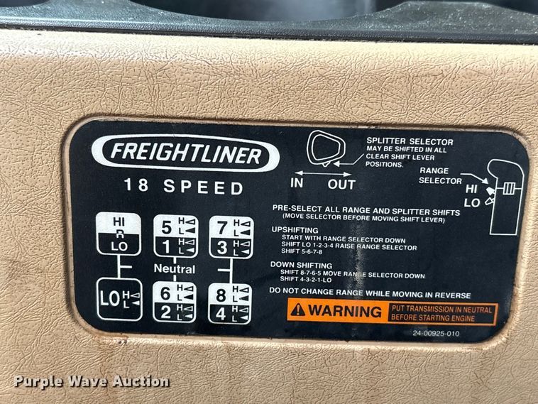 image for item DO5232 2012 Freightliner Coronado semi truck