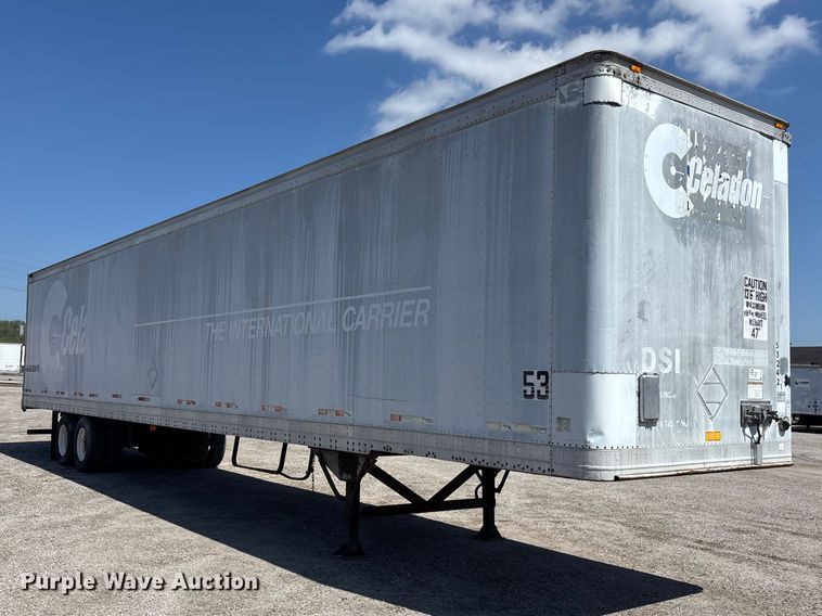 image for item EA4627 2000 Great Dane 7411TP – SAK Dry Van trailer